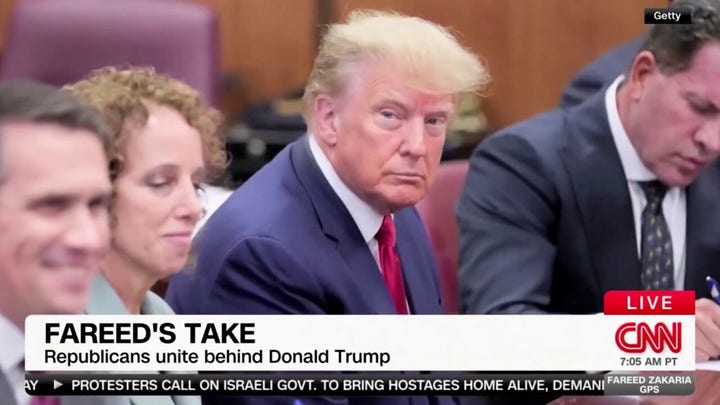 Fareed Zakaria admits ‘doubt’ that New York charges would have been brought against anyone but Donald Trump