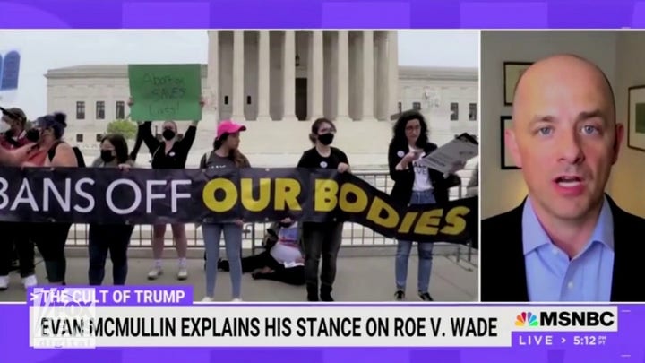 Evan McMullin struggles to explain Roe v. Wade flip-flop 