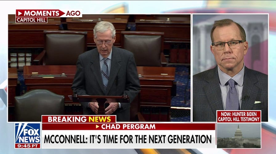Mitch McConnell sends 'shockwaves' through Senate with surprise announcement