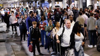 WATCH LIVE: TSA agents miss first paychecks as airport shutdown crisis nears one month - Fox News