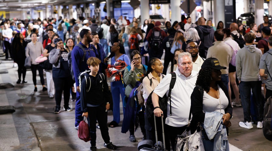 WATCH LIVE: TSA agents miss first paychecks as airport shutdown crisis nears one month
