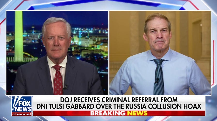 We now know this was all 'garbage,' says Rep. Jim Jordan