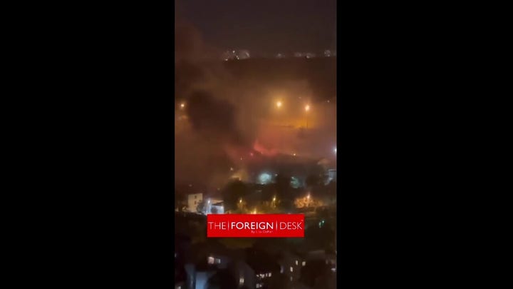 Iran's Evin Prison in flames amid anti-regime protests
