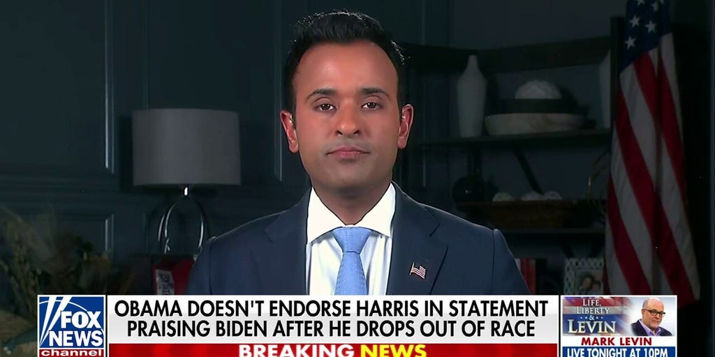 Vivek Ramaswamy: Kamala Harris won't be the Democratic nominee | Fox News Video