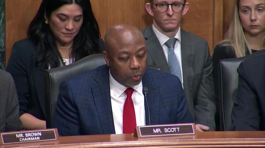  GOP Sen. Tim Scott opens Senate hearing with moment of prayer for hospitalized Sen. John Fetterman