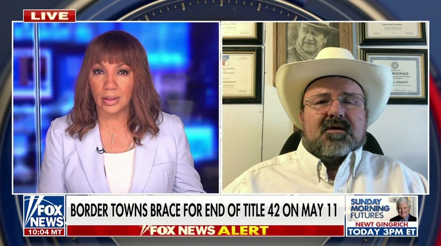 Former Texas Sheriff Clint McDonald urges Biden to act on border crisis: ‘Red, white and blue issue’