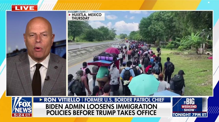 Biden-Harris admin has 'told the world' they 'don't really care' about immigration law: Ex-chief Ronald Vitiello