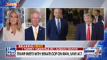Trump pushes GOP senators on Iran agreement, SAVE Act ahead of midterms