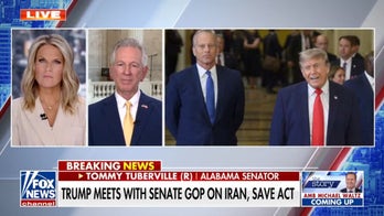Trump pushes GOP senators on Iran agreement, SAVE Act ahead of midterms