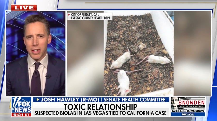 Sen Josh Hawley demands answers in suspected biolab in Vegas, highlights ‘pattern’ of Chinese influence
