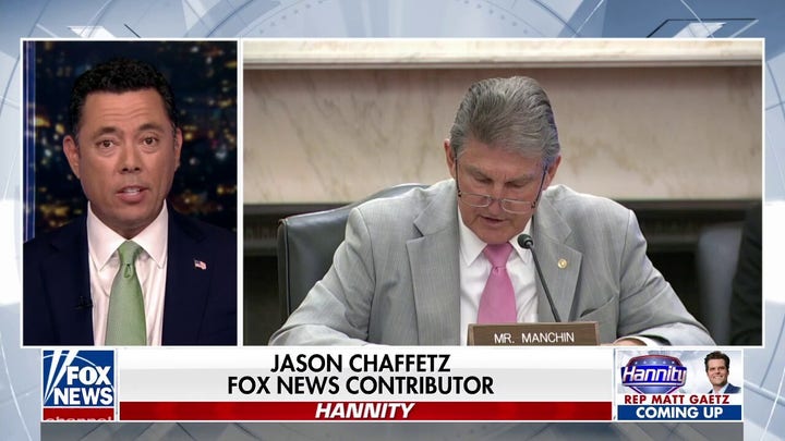 Manchin 'recklessly' adding more spending: Jason Chaffetz