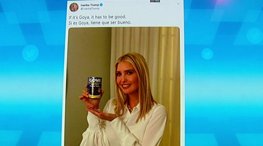 Ivanka Trump faces controversy over Goya tweet