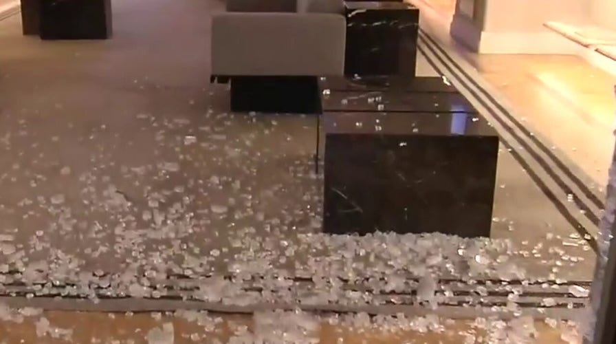 Luxury stores ransacked in heart of Manhattan's shopping district