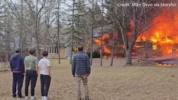 Video shows fiery plane crash into home near Minneapolis