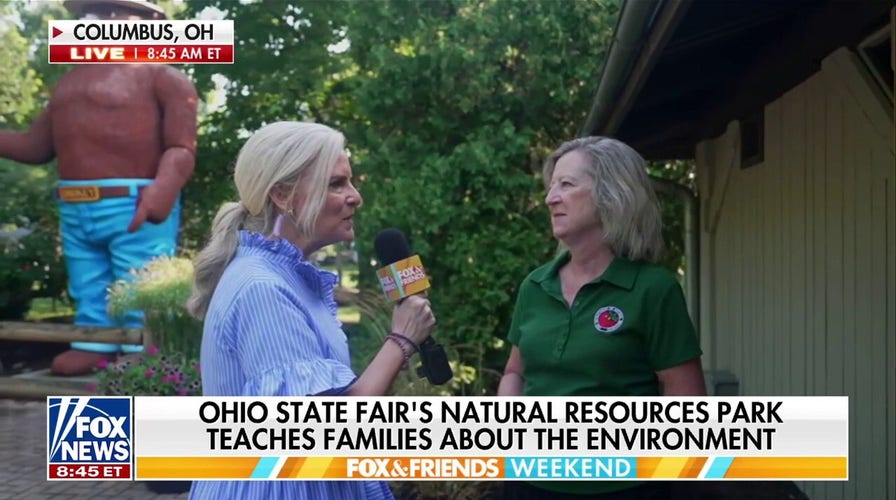 Natural Resources Park at Ohio State Fair teaches families about the environment