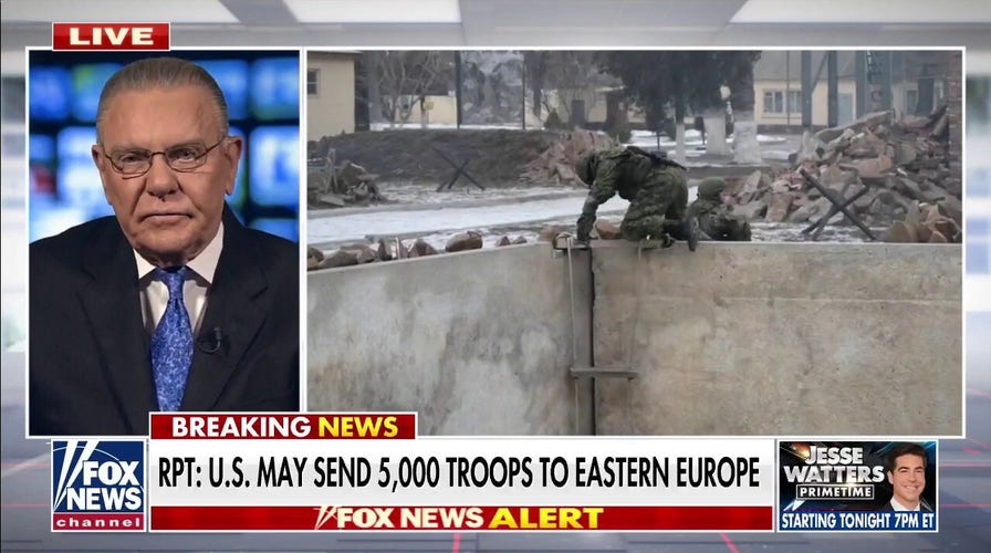 Gen. Keane: US has a right to squeeze Russia economically before a possible Ukraine invasion 