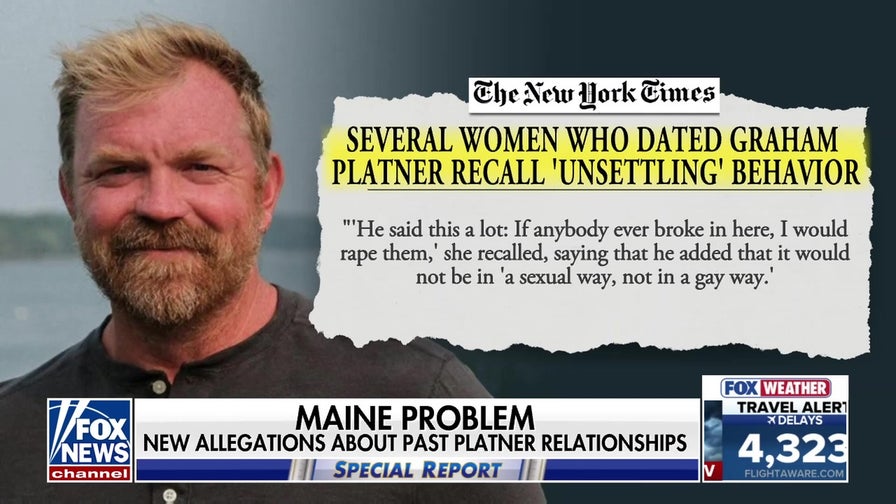Maine US Senate candidate Graham Platner faces new allegations about past relationships