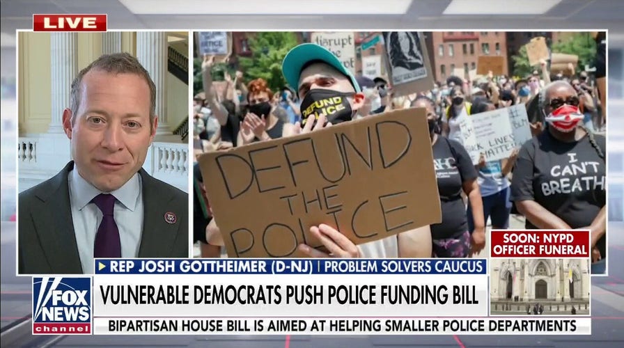Police need to be ‘invested’ in, not defunded: Rep. Gottheimer