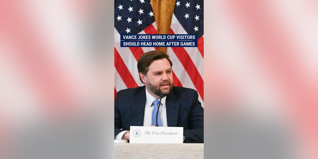 Vance jokes that World Cup visitors should head home after games