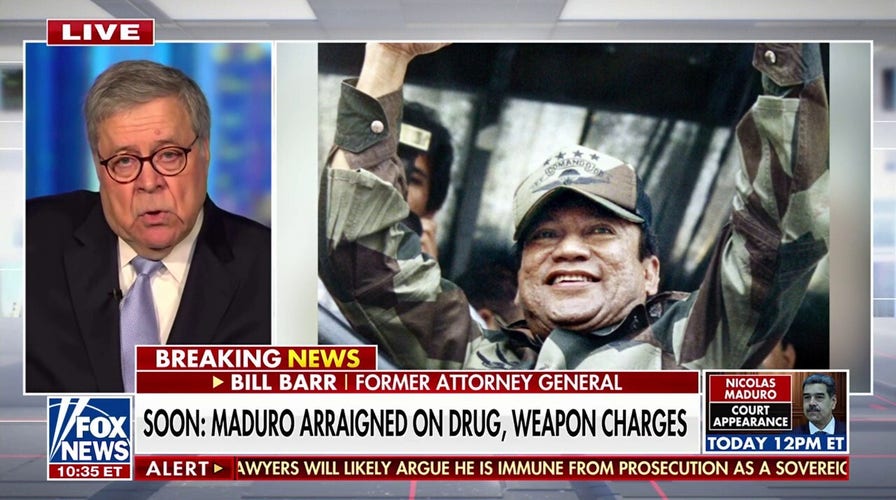 Former Attorney General Bill Barr breaks down   the lawsuit  against Maduro