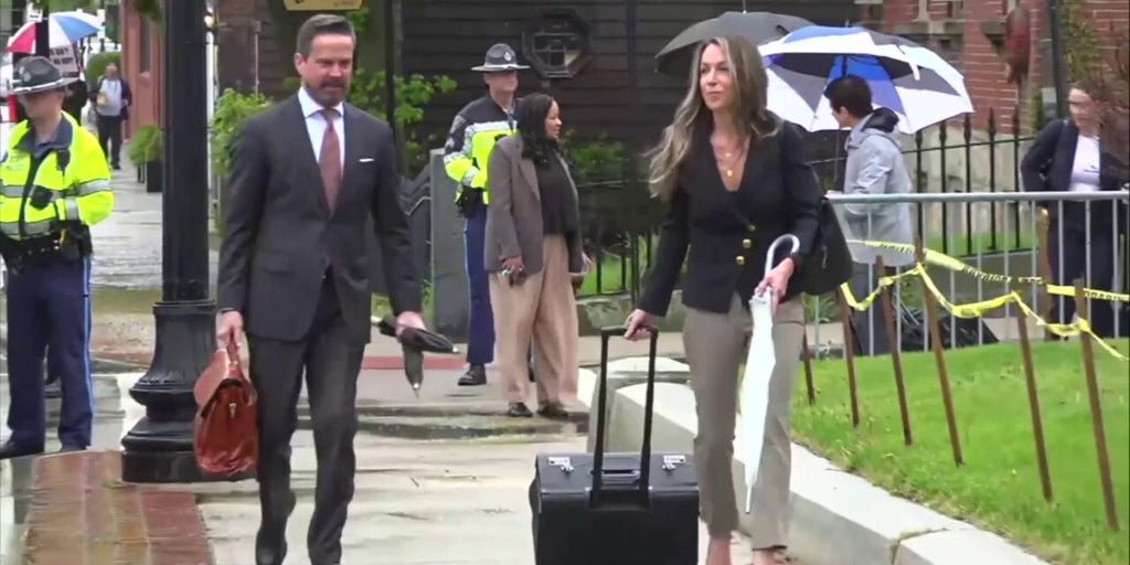Karen Read arrives at court for the third week of her retrial