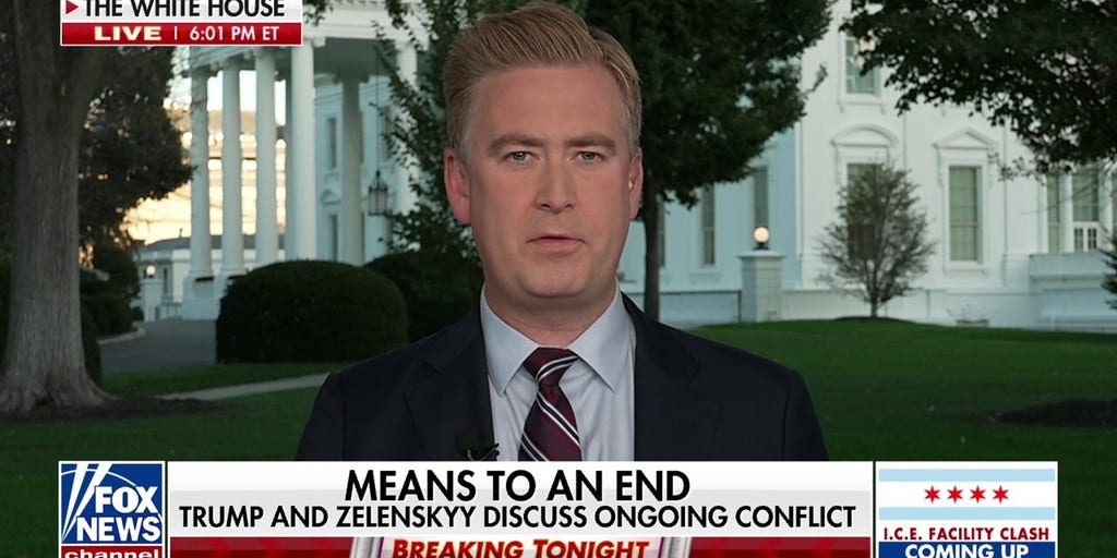President Trump urges deal to end Ukraine war without sending Tomahawk missiles