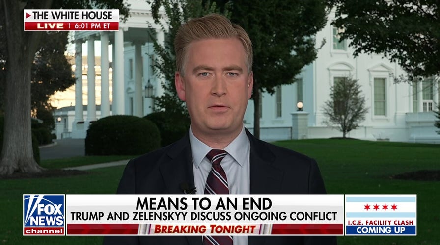 President Trump urges deal to end Ukraine war without sending Tomahawk missiles 