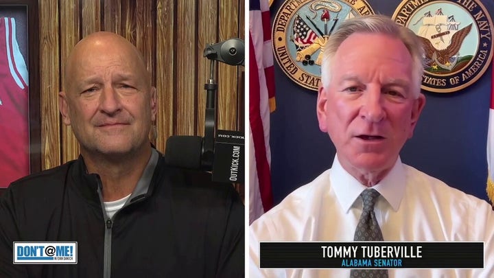 Sen Tuberville reacts to Trump's spat with Maine governor