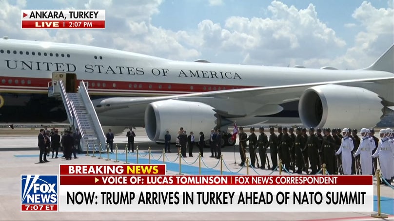 Trump arrives in Turkey for high-stakes NATO summit