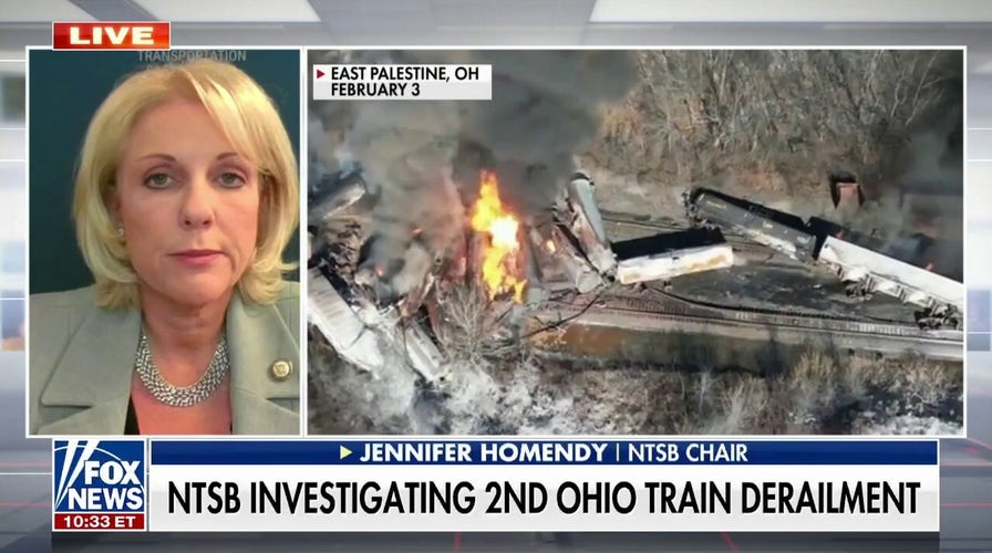 NTSB chair details investigation into second Ohio train derailment