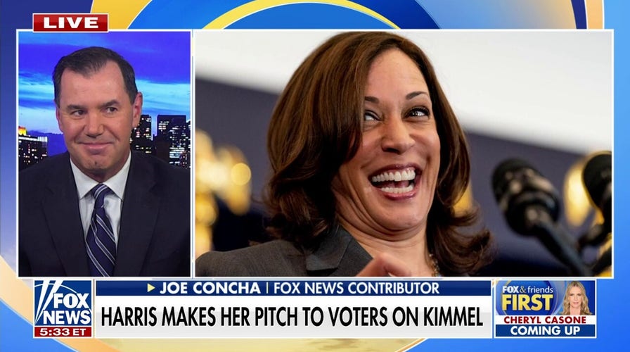 Joe Concha rips Kamala Harris for 'laughable' border claims