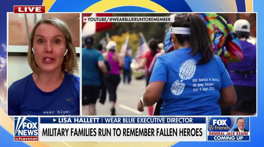 Military families run to remember fallen heroes