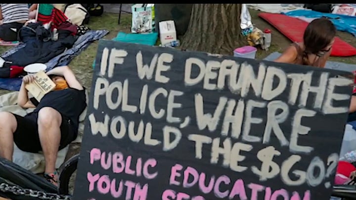 NYC Occupy City Hall protesters say they're not leaving until demands are met on NYPD, homelessness, voting