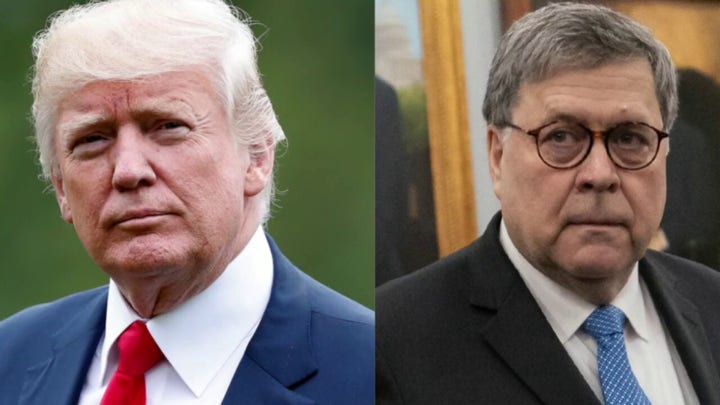 White House responds to Attorney General Barr's concerns with Trump tweets