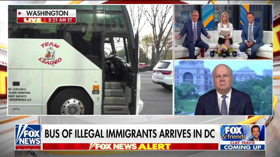 Karl Rove on buses of migrants arriving in DC from Texas: When is the federal government going to step up?