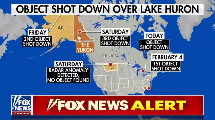 US shoots down third 'object' after initial Chinese spy craft