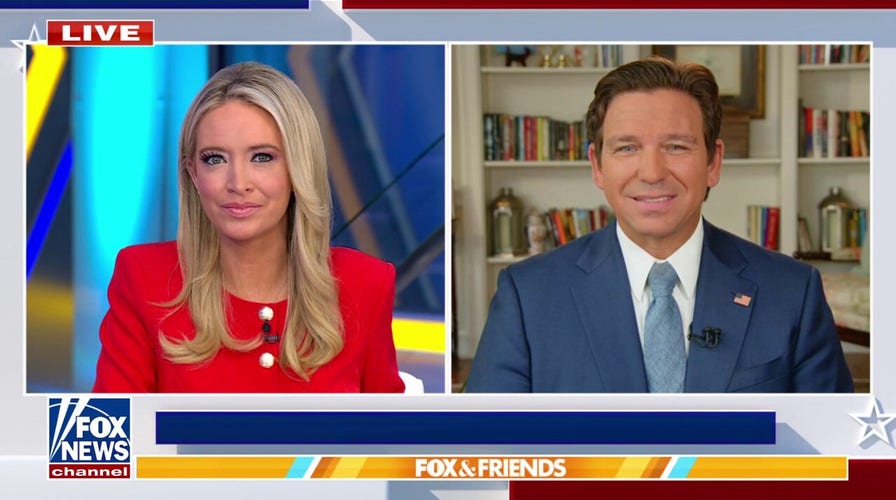 Gov. DeSantis says Harris won't ‘play well at all’ with Hispanic voters in Florida