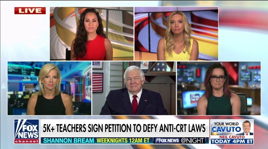 'Outnumbered' calls out largest teachers union for endorsing critical race theory