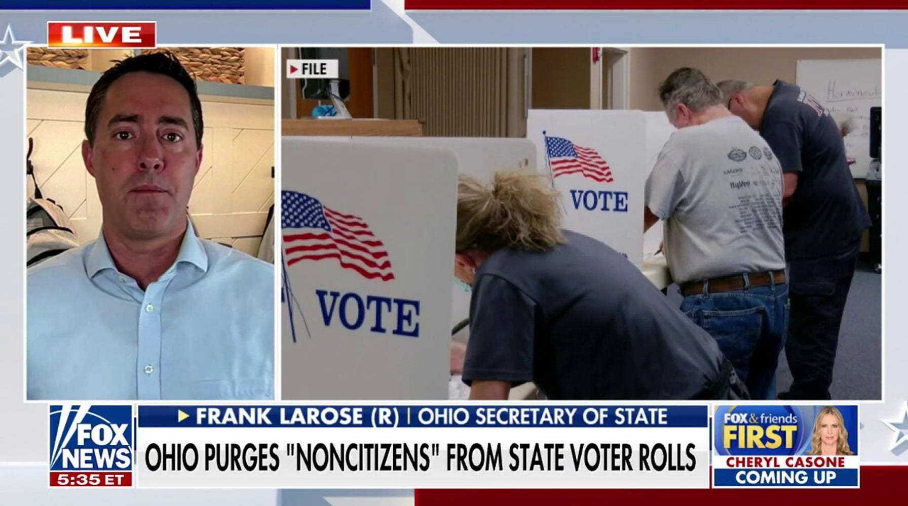 Ohio Purges 'Noncitizens' from Voter Rolls, Upholding 