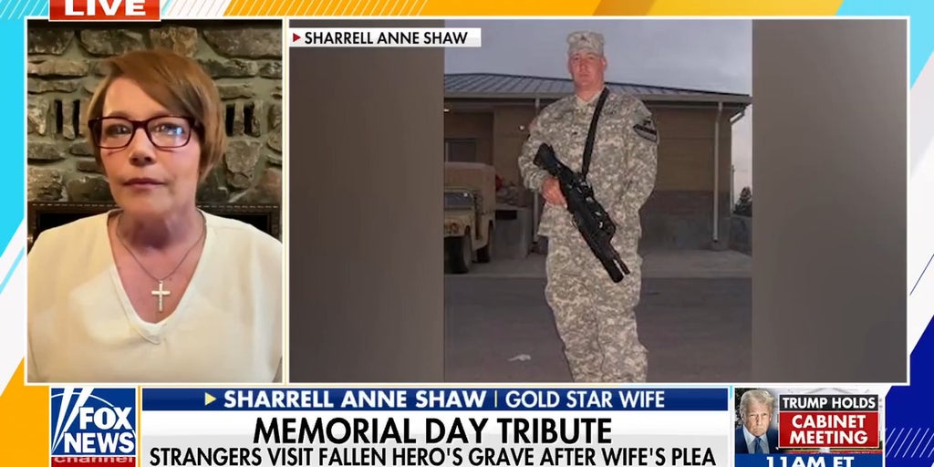 Gold Star wife Sharrell Shaw shares gratitude for Memorial Day tributes
