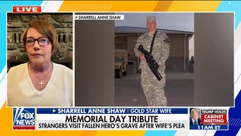 Gold Star wife Sharrell Shaw shares gratitude for Memorial Day tributes
