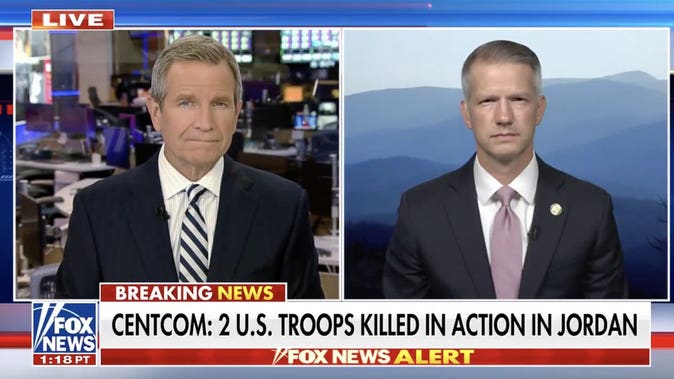 GOP lawmaker urges investigation into attack on US troops in Jordan