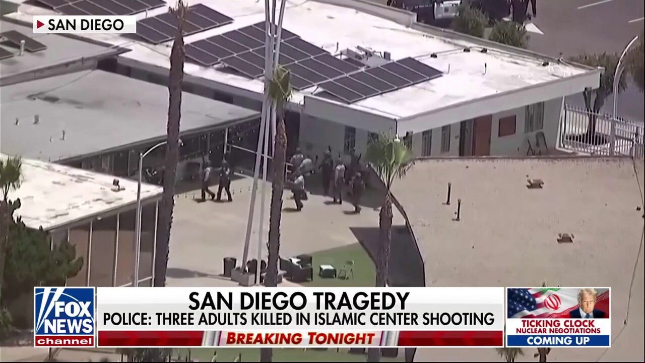 Trump calls deadly San Diego mosque shooting 'a terrible situation'