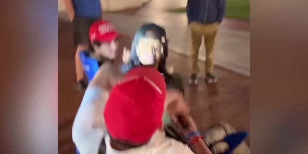 Conservative Activist Cam Higby Uses Pepper Spray During Assault at Washington DC Union Station