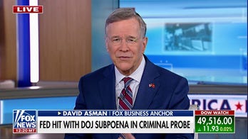 David Asman warns Powell will become a 'martyr' amid DOJ probe