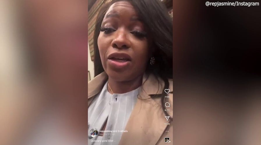 Rep. Jasmine Crockett roasted for fretting about the effect of deportations on other countries