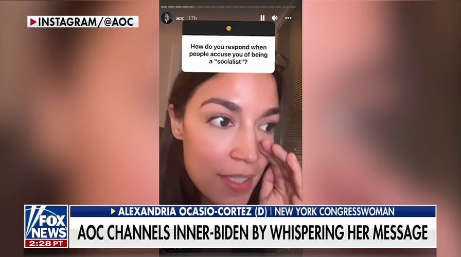 Ocasio-Cortez whispers about capitalism in 'terrifying' video: Charlie Hurt
