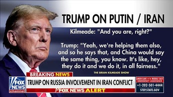 Trump suggests Putin may be aiding Iran 'a little bit'