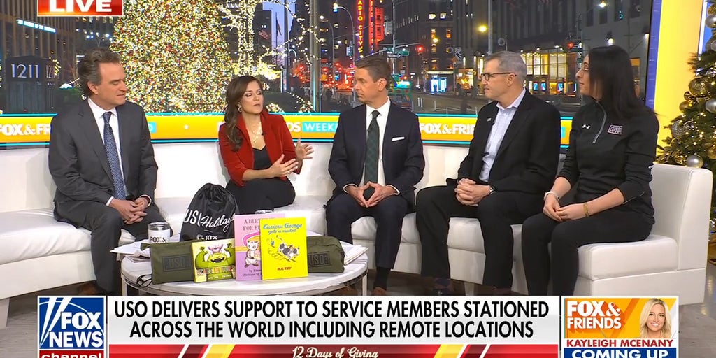 USO highlights global support for US service members during holidays