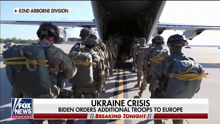 Biden deploys additional troops to Eastern Europe during Russia-Ukraine conflict